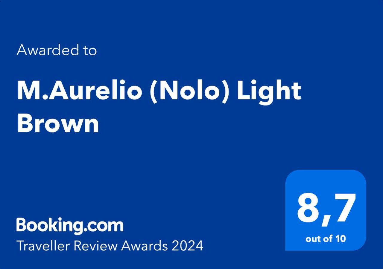 M.Aurelio Light Brown Milão Exterior foto
